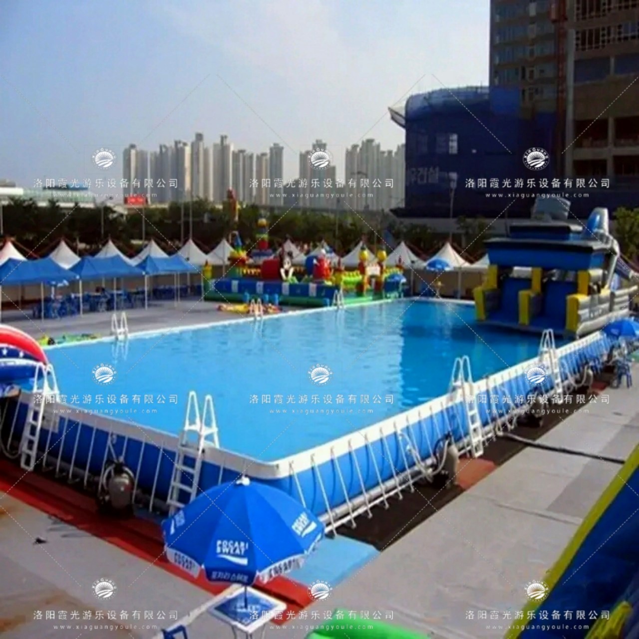 南京支架泳池