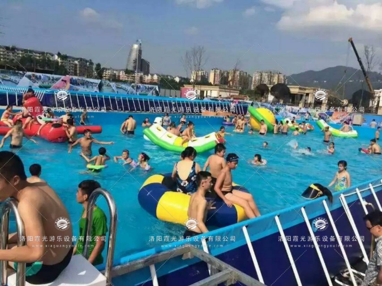 南京支架泳池